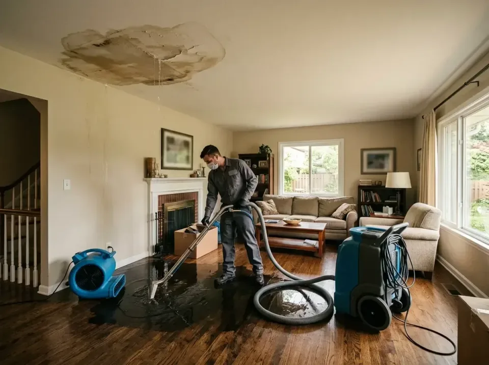 attic-pipe-burst-ceiling-drip-008 — frequently asked questions, Water Damage Restoration & Carpet Care in Mount Juliet, TN
